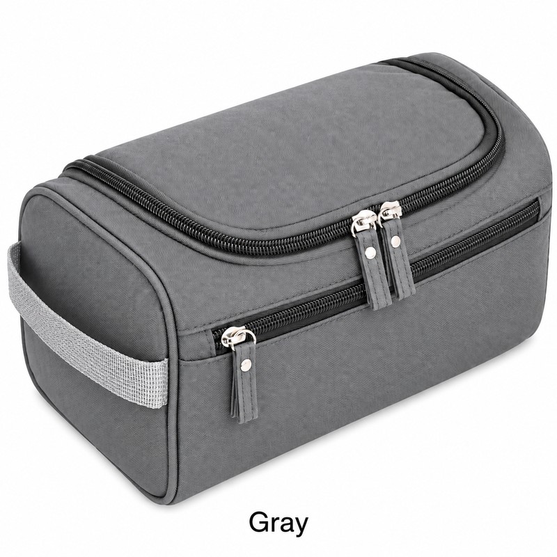Waterproof Travel Makeup Bag for Toiletries and Cosmetics – Portable