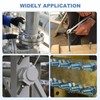 sourcing map 2Pcs M6-1.0x180mm Fully Threaded Rods, Threaded Rods Bar