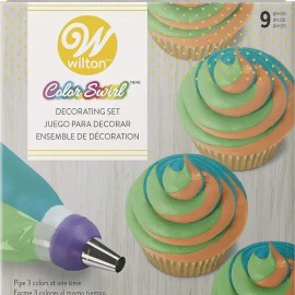 Wilton Color Swirl Decorating Set 3 Color Coupler - 6 Packs