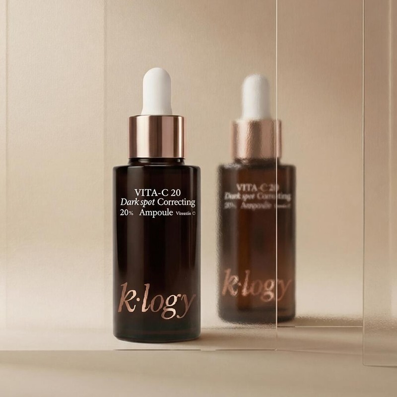 K-Logy Vita-C 20 Dark Spot Correcting Ampoule 40ml / 케이로지