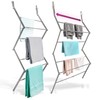 BLACK+DECKER Over The Door Expandable Telescopic Drying Rack, Clothes Organizer,