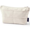 Lands' End Zip Canvas Pouch Natural/natural One Size