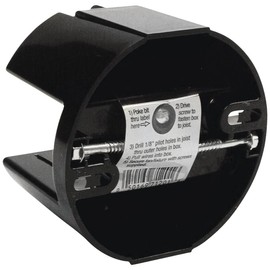 Hubbell-Raco 7120 4" Ceiling Fan Box, Saddle Type, Depth: 2-5/8", Non-Metallic