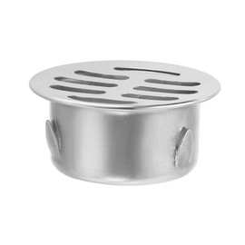 PATIKIL Gutter Guard, 304 Stainless Steel Downspout Strainer, Anti-Blocking Outdoor Gutter Cleaning Tool for Stops Leaves Debris, 2 Inch