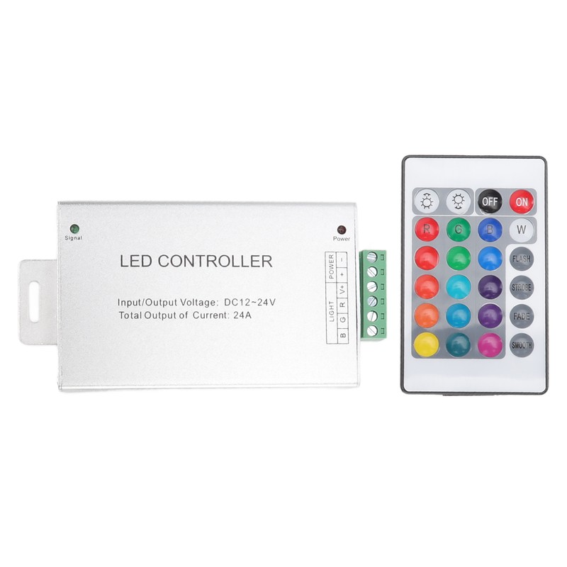 IR Remote Controller LED Light Strip Module Large Power 24A