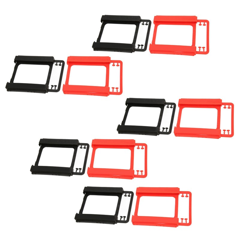 10pcs Hard Drive Bracket 2.5in Heat Dissipation High Compatibility HDD