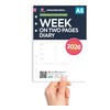 2026 A5 size week on two pages diary organiser refill