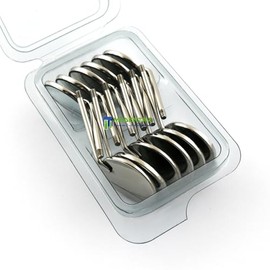 MEDENTRA Dental Mirror with Handles Dentist Tool for Teeth Cleaning Plaque Mouth Inspection Diagnosis Oral Examination (12Pcs Set Mouth Mirrors #5)