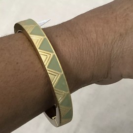 lia sophia Women’s Bracelet Lia Sophia On Point Mint Small Gold Tone Stretch New Casual