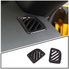 momocar Carbon Fiber ABS Side Air Vent Outlet Cover Trim For Toyot Supra A90 19-22 US