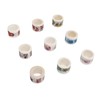 9 Rolls Japanese Paper Tape Set Hand Drawn Wide Tape