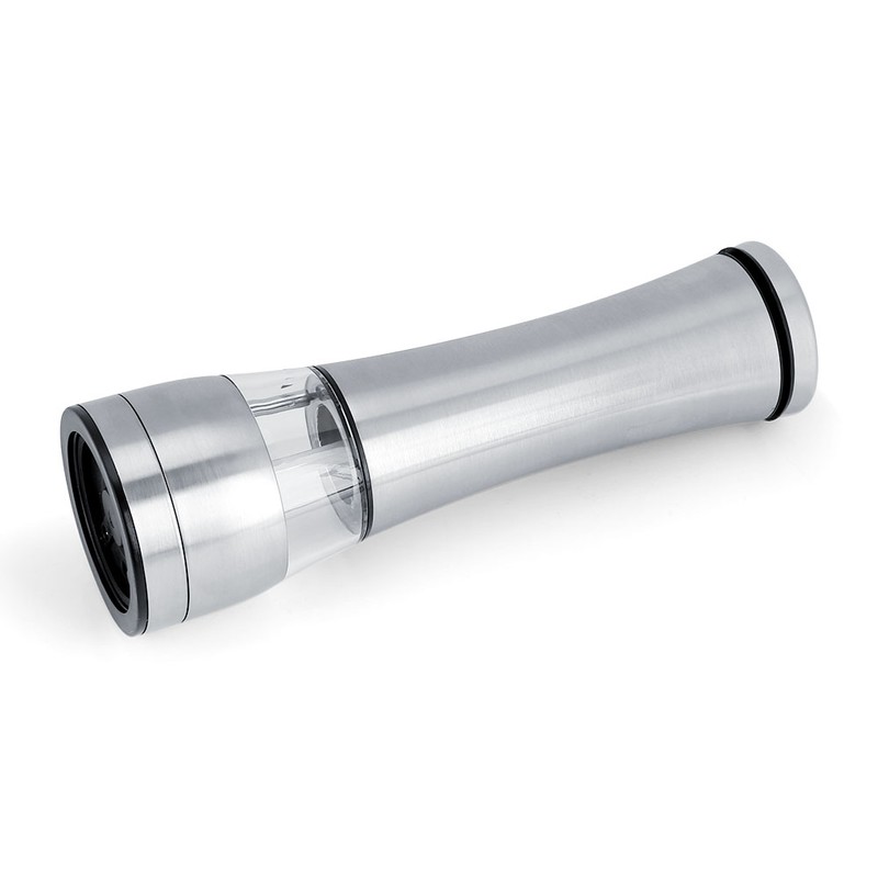 Stainless Steel Electric Salt & Pepper Mill Grinder Adjustable Coarseness