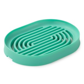 LOYATRO Bar Soap Holder for Shower Silicone Soap Dish for Bathroom Sink Soap Saver Bathtub Self Draining Soap Tray(C-Green,1)