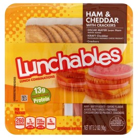 Oscar Mayer Lunch time Party Pack - 6 Lunchables Ham and Cheddar Cheese - 6 Turkey and American Cheese Cracker Stacker - 6 Oscar Mayer Lunchable Cheese Dip and Salsa Nacho- 3 Pack (6 of Each 18 Total)