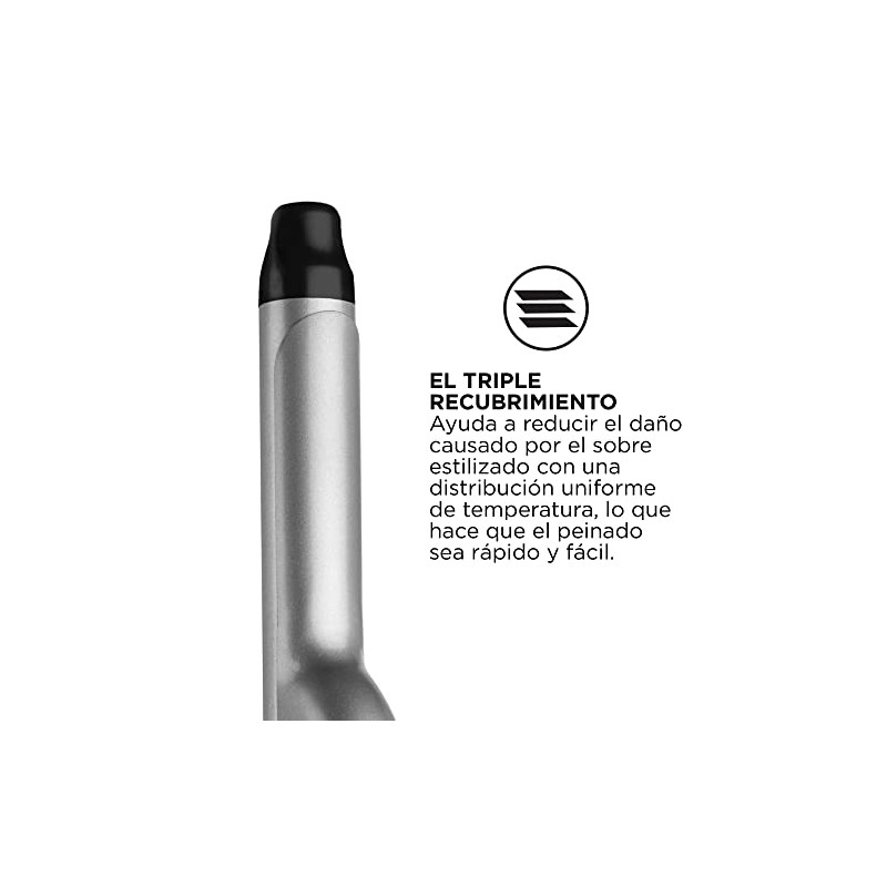 Revlon Rizadora de Cerámica 1" Perfect Heat Negro