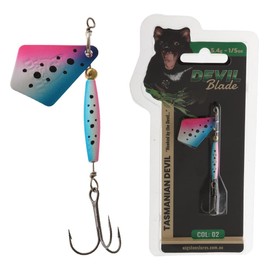 Tasmanian Devil Rainbow Trout Spinner Lure 5.4g (1 Piece)