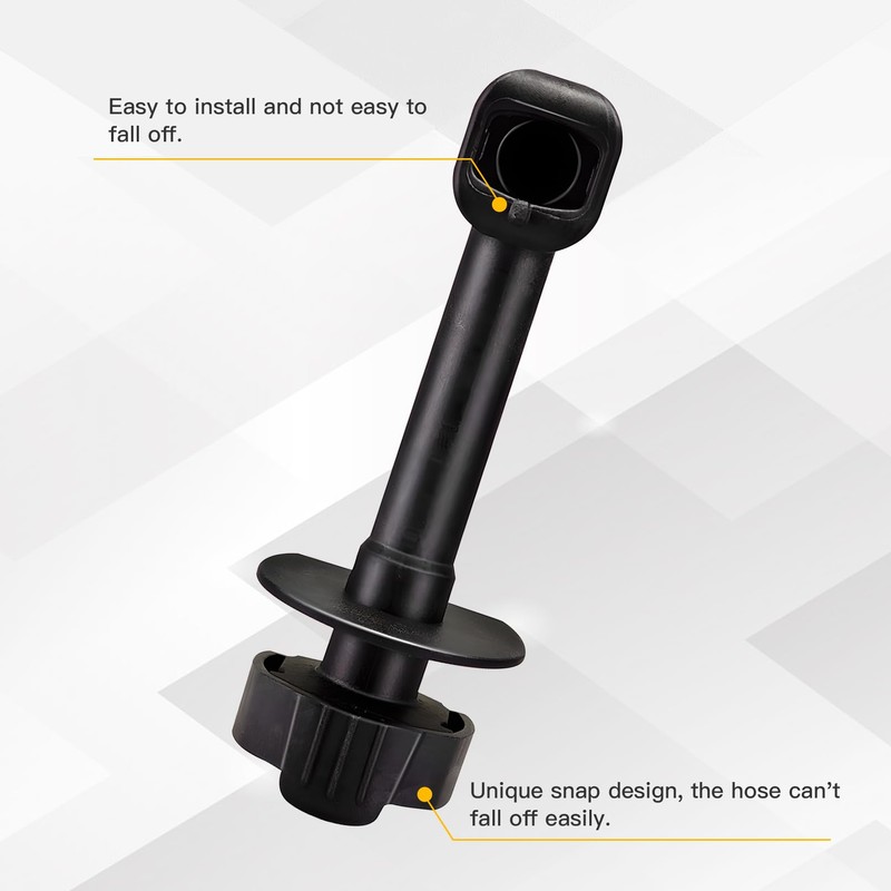Fai Top High Pressure Washer Elbow, Outlet Hose, Compatible with