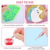 Lusofie 4 Pack Wax Pen Rhinestone Picker Pen Diamond Art