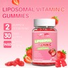 Liposomal Vitamin C Gummies 1000mg - Sugar Free, Vegan, 120