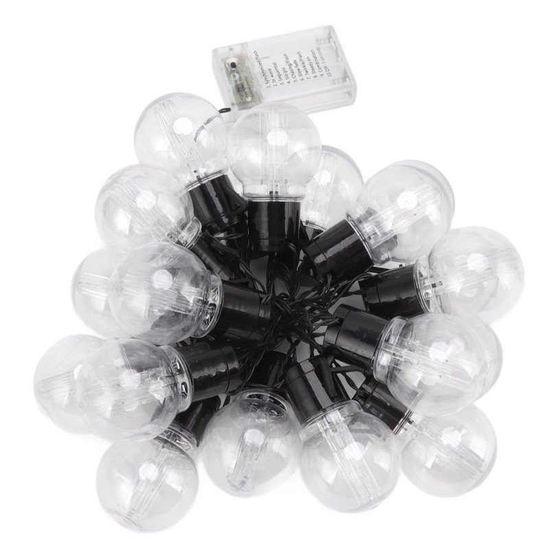 LED String Lights 20LEDs Waterproof Outdoor String Lights for Garden