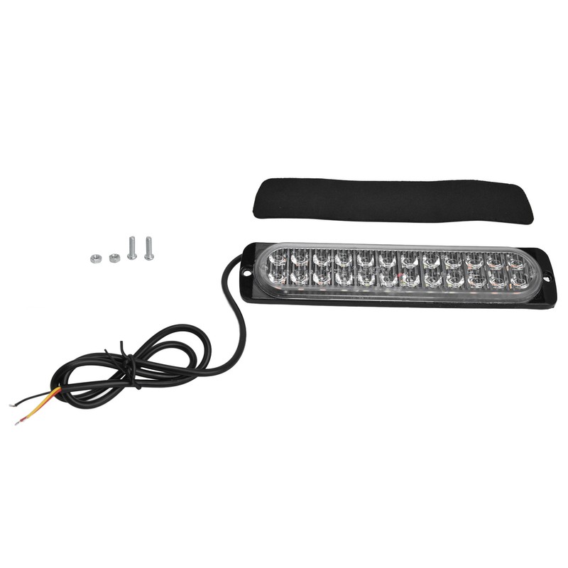 Emergency Strobe Lamps 24LEDs Waterproof Strobe Light Emergency Warning Flashing