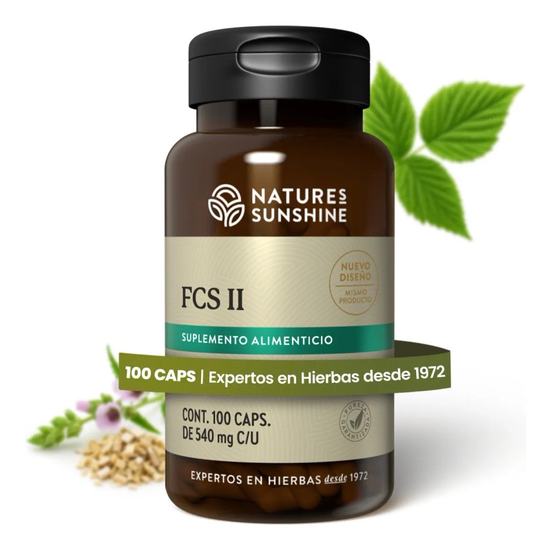 Natures Sunshine Fcs Ii Flavonoides 100 Caps Sin Sabor