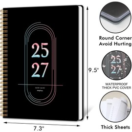 Monthly Planner 2025-2027, Simplified Monthly Calendar Planner, Organize Schedule for School, Office, Family, 7.3" *9.5", July 2025 - June 2027