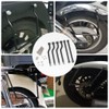 Universal Side Bag Support Motorcycle Accessories Modified Metal Plated Side