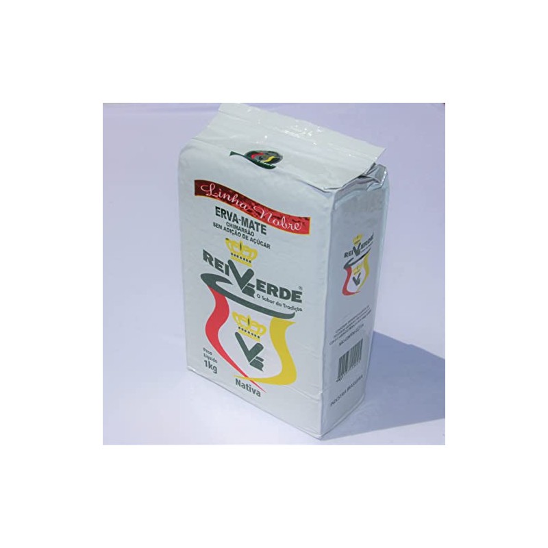 Yerba Mate Rei Verde Chimarrao 1kg - Molienda Nativa de