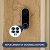 Doorbell Button Replacement for Ring Peephole Camera and Video Doorbell