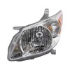 QUEWATSA Halogen Headlight Assembly Set for 2005-2008Pontiac Vibe Wagon,Headlamp Driver&Passenger