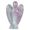 Artistone 2.0" Crystal Angel Statue Hand-Carved Healing Crystal Sculpture Figurine