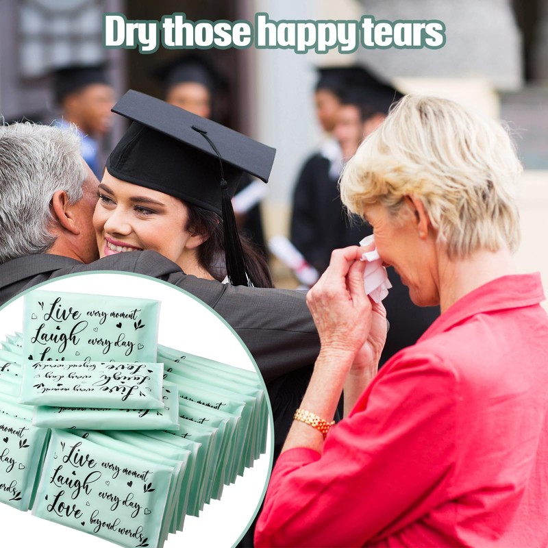 60 Paquetes Pañuelos de Bolsillo de Papel Pañuelos de Viaje