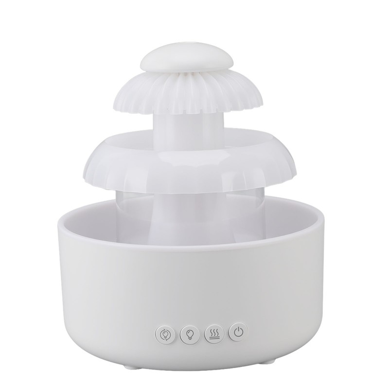 Rain Cloud Humidifier Diffuser 600ml Aroma Diffuser Night Light Quiet
