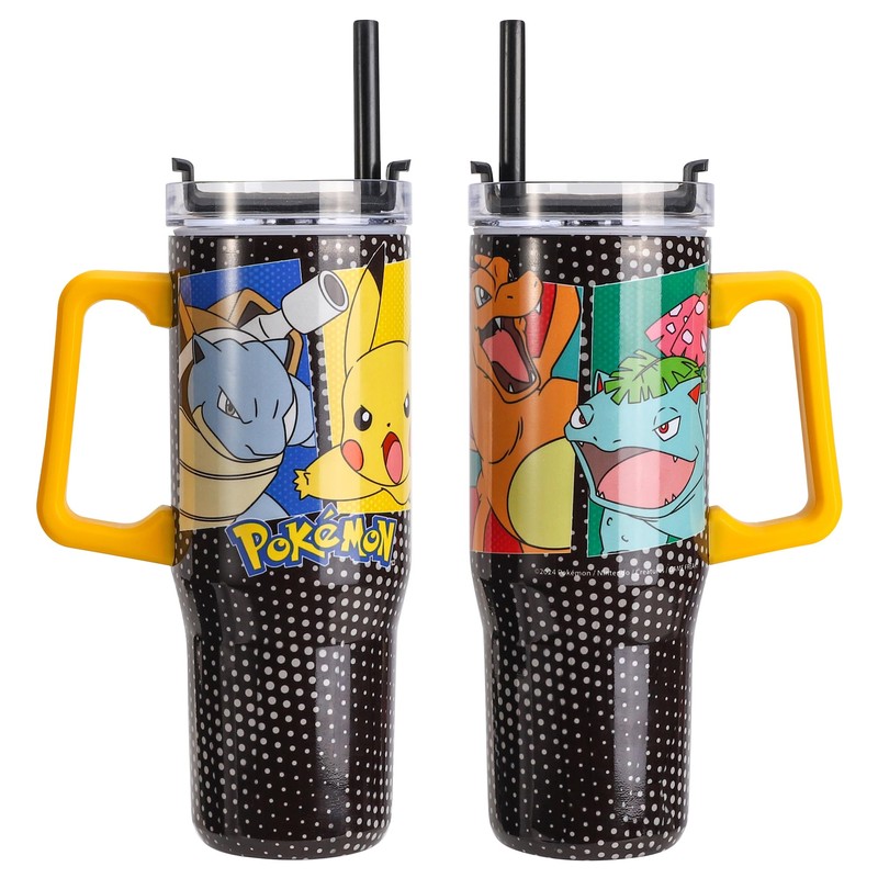Pokémon 940mL/33oz Double Walled Vacuum Insulated Stainless Steel Tumbler Cup