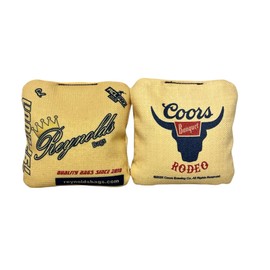Reynolds Cornhole Bags - COORS Banquet- Rodeo - ACL Pro Approved - Set of 4 (Pro Touch)
