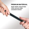 Premium Quality Rubber Rope with Hooks 24in, Super Strong Black
