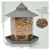 WILDLIFE HOME Hanging Bird House, XL Bird Feeder House, Feeder