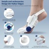 ePicsoa Hallux Valgus Korrektur Set, Unisex Fixierplatte Upgrade Hallux Valgus