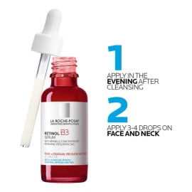 Kit 4 Serums La Roche-posay Retinol B3 Hyalu B5 C10 Mela B3