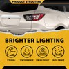G-PLUS Right Tail Light Assembly Rear Lamp w/Bulbs,Fit For Chevy