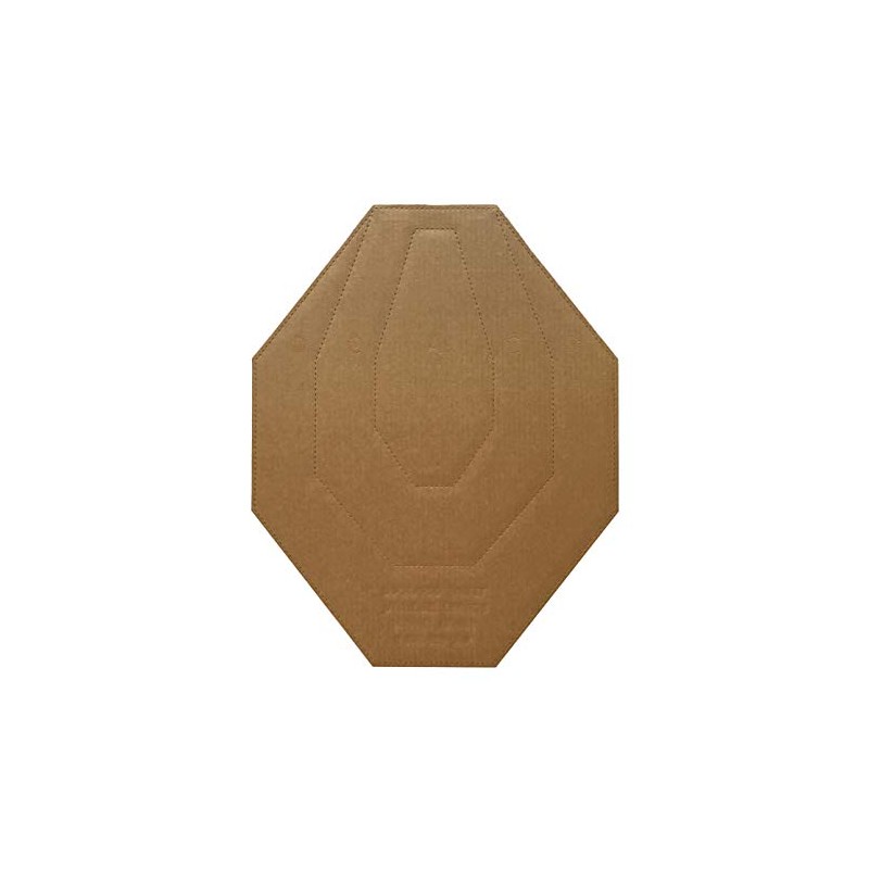 IPSC Classic Water Resistant Cardboard Target - 100 Pack