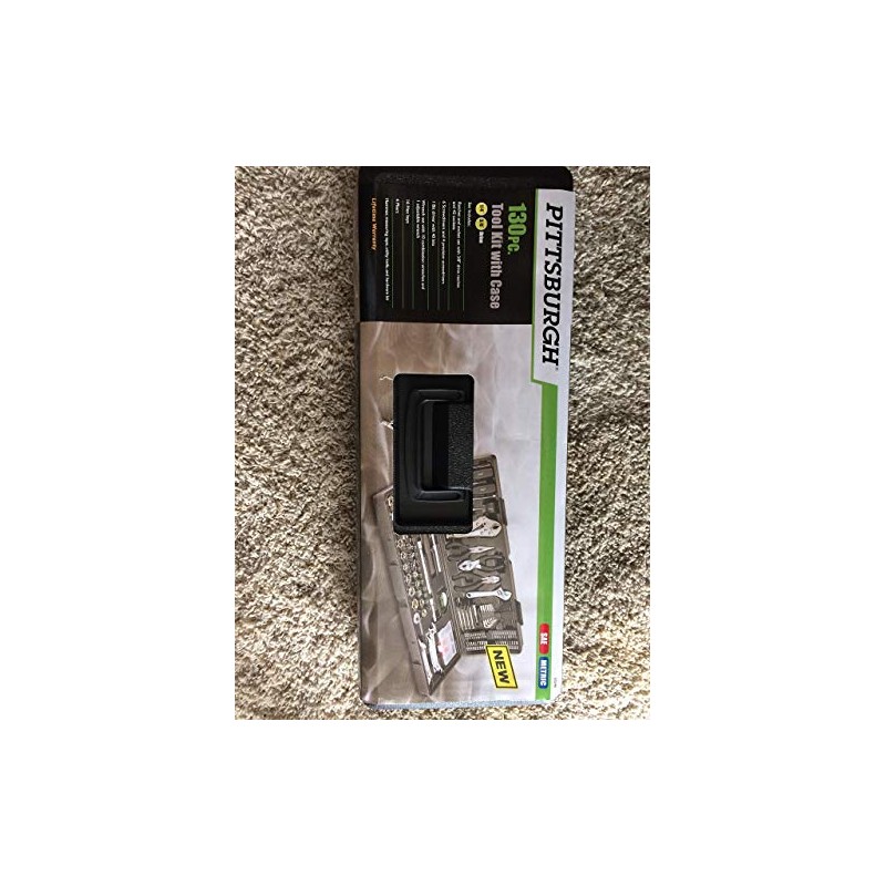 Pittsburgh 130 Piece Tool Kit with Case