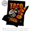 TACO Trump Burlap Flag Eagle Pole kit Burlap Wall Hanging