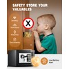 ADIMO Small Safe, 0.23Cubic Safe for College Dorm Room for