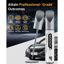 Sonic Gray Pearl NH-877P Touch Up Paint Pen for Honda Exact Color Match Car Chip and Scratch Repair for Honda CR-V Civic Accord HR-V Pilot Odyssey Ridgeline