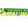 LIRAVENO Lemonade Sign Vinyl Banner - 2 x 10 ft