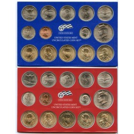 2007 P & D US Uncirculated Mint Set 28 Coin United States Philadelphia & Denver