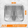 Plasticpro Disposable Foil oven liner Reusable Oven Drip Pan -