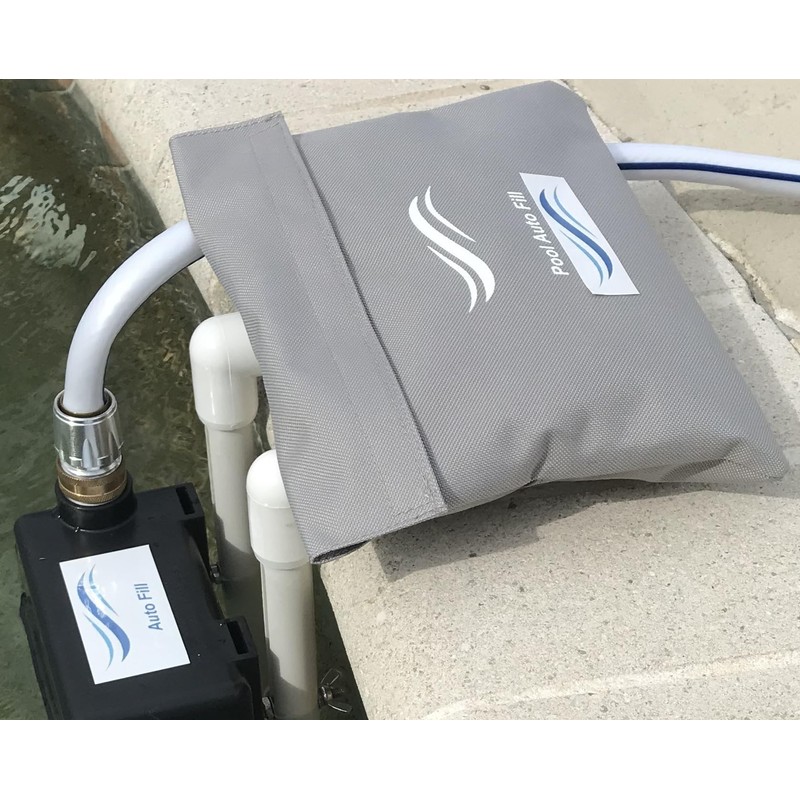 Automatic Pool Water Leveler with Weighted Pillow & Adjustable Height